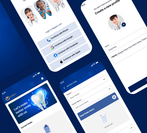 BioDent dental ordering platform showcase