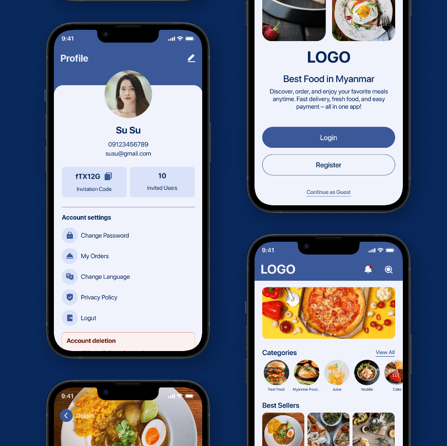 Aeinshinma shopping app showcase